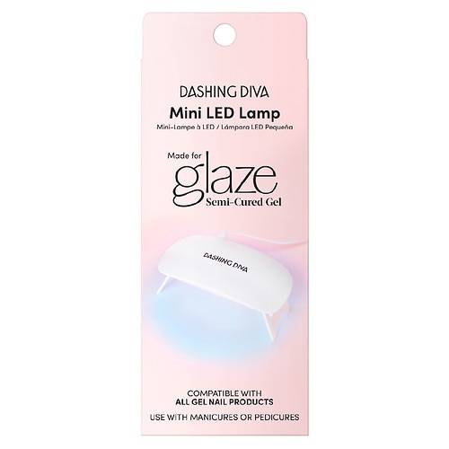 Dashing Diva Mini LED Lamp Made for Glaze Semi-Cured Gel - 1.0 ea