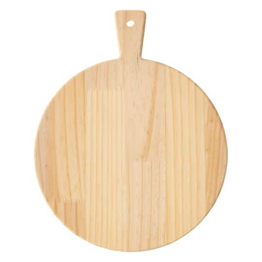 14.7" Unfinished Wooden Cutting Board By Make Market