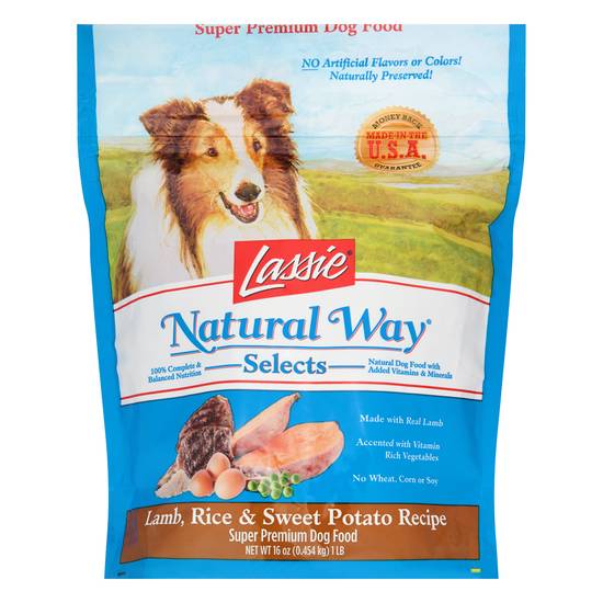 Lassie natural sale way dog food