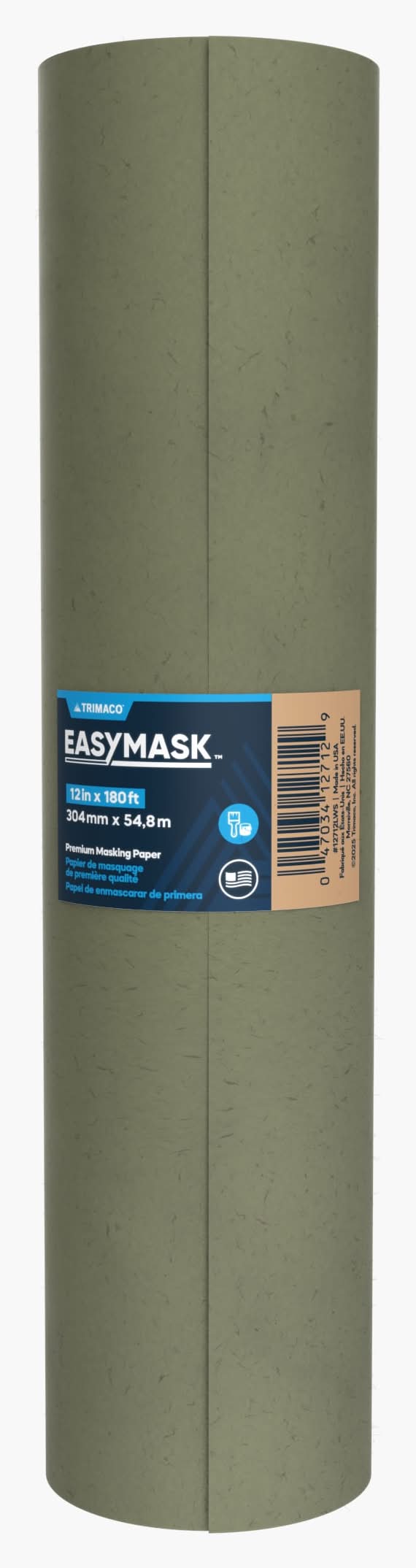 Trimaco 12-in x 180-ft Non-adhesive Premium Masking paper