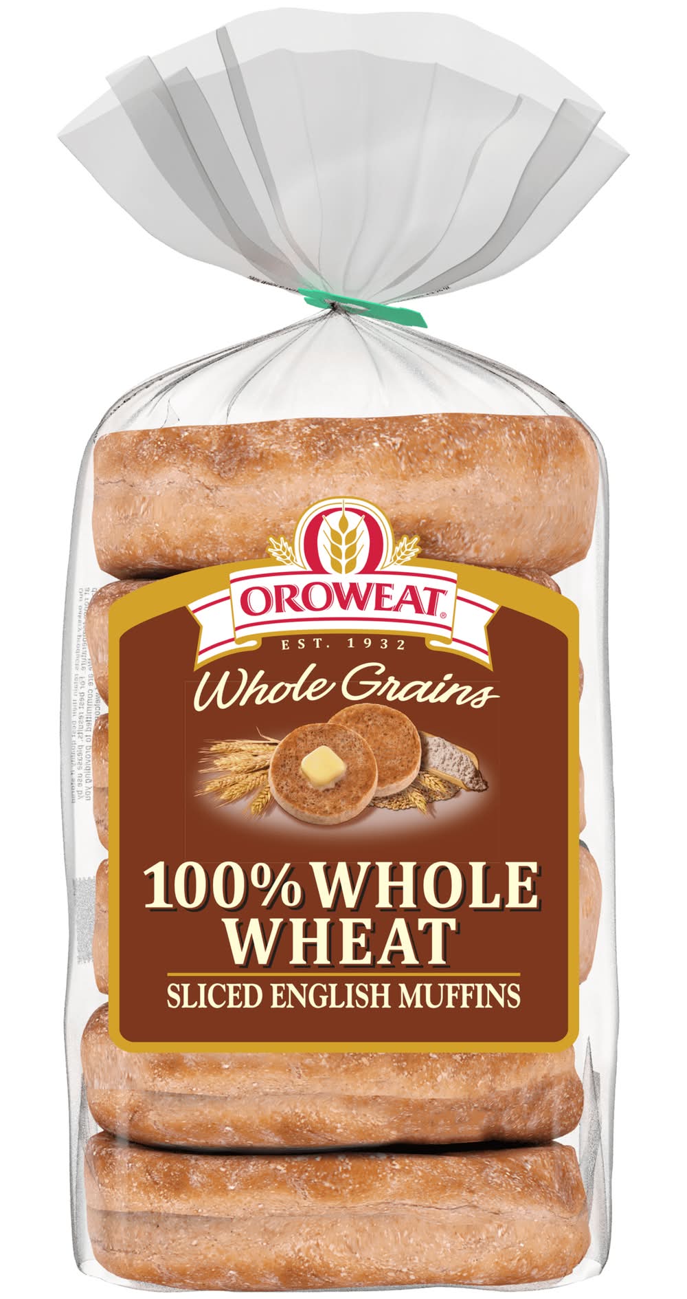 Oroweat Whole Wheat Sliced English Muffins (13.8 oz)