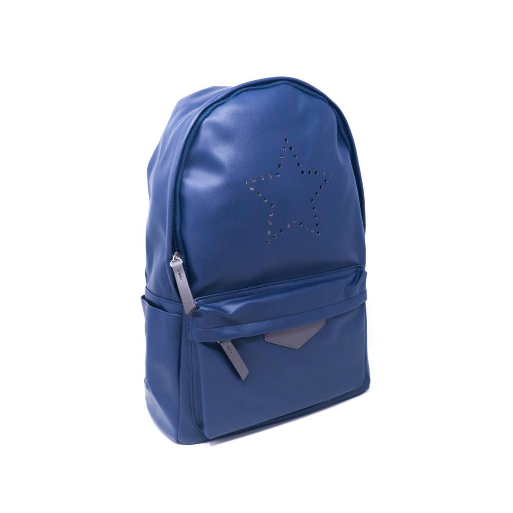 Miniso mochila escolar star azul (1 pieza)