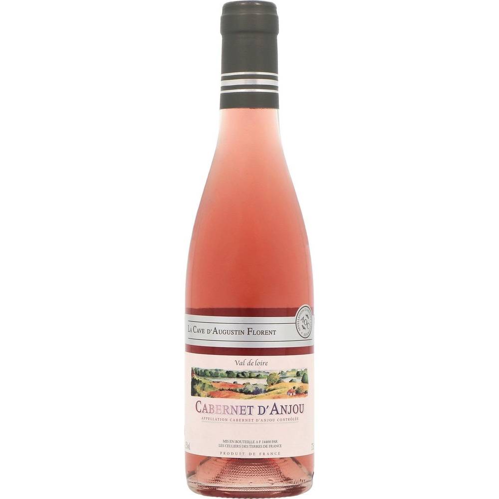 La Cave d'Augustin Florent - Vin rosé cabernet d'anjou AOC (375 ml)