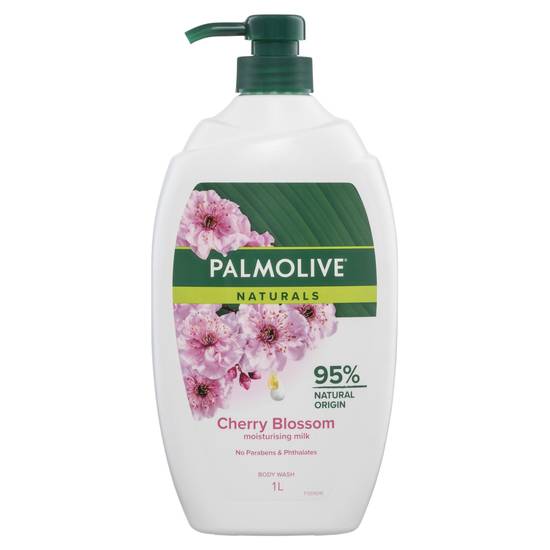 Palmolive Naturals Body Wash Milk & Cherry Blossom Shower Gel 1L