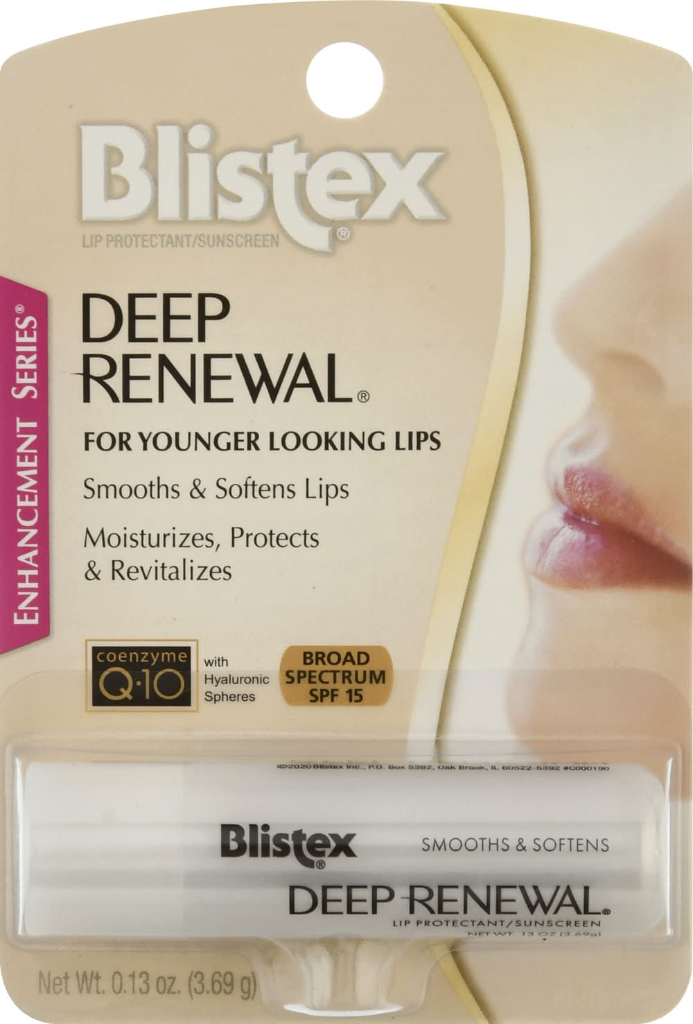 Blistex Enhancement Series Spf 15 Deep Renewal Lip Protectant/Sunscreen (0.2 oz)