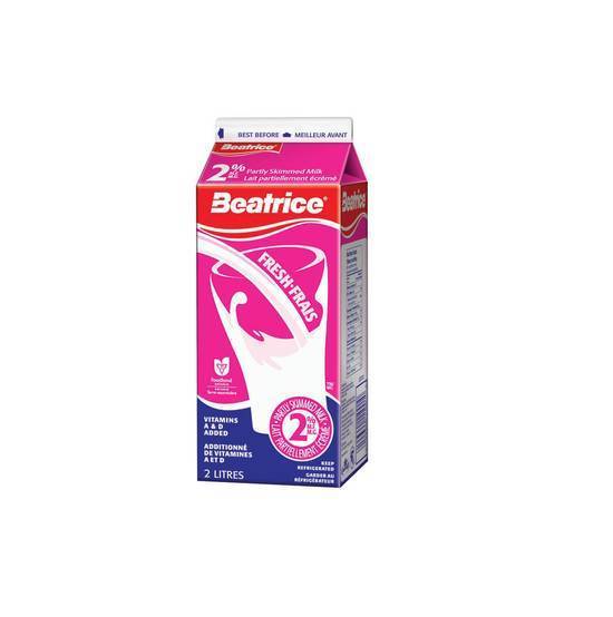 Beatrice 2% White Milk 2L
