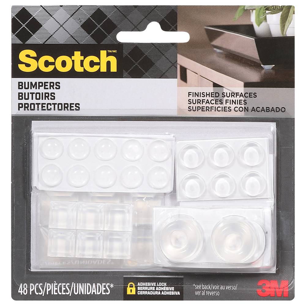 Scotch Bumpers Butoirs Protectors Value pack (48 ct)