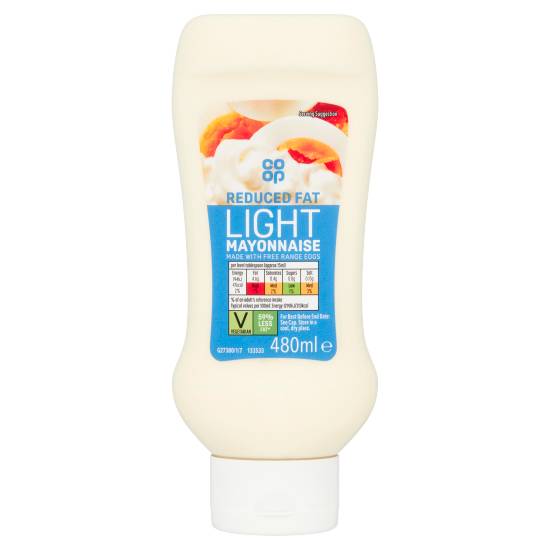 Co-op Reduced Fat Light Mayonnaise (480ml)