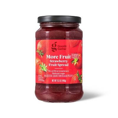 Good & Gather Reduced Sugar Strawberry Fruit Spread (15.5 oz)