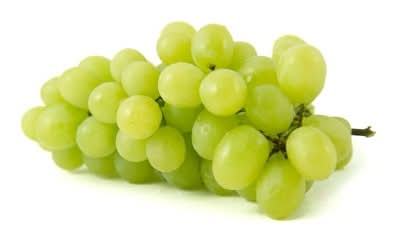 Fresh Organic Green Grapes - 1.5lbs