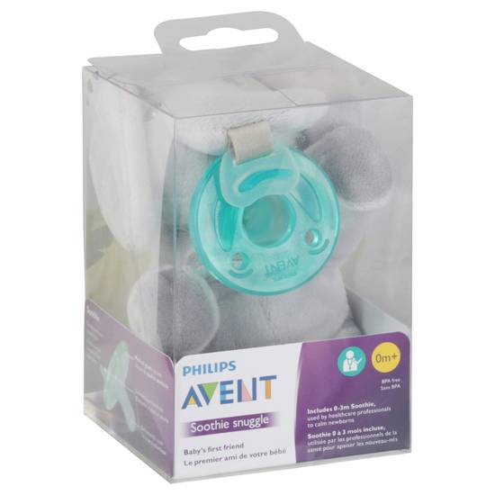 Philips Avent Elephant Soothie Snuggle Pacifier