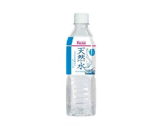 232032：K-Price おいしい天然水 500MLペット / K-Price Oishii Tenensui (Natural Water)