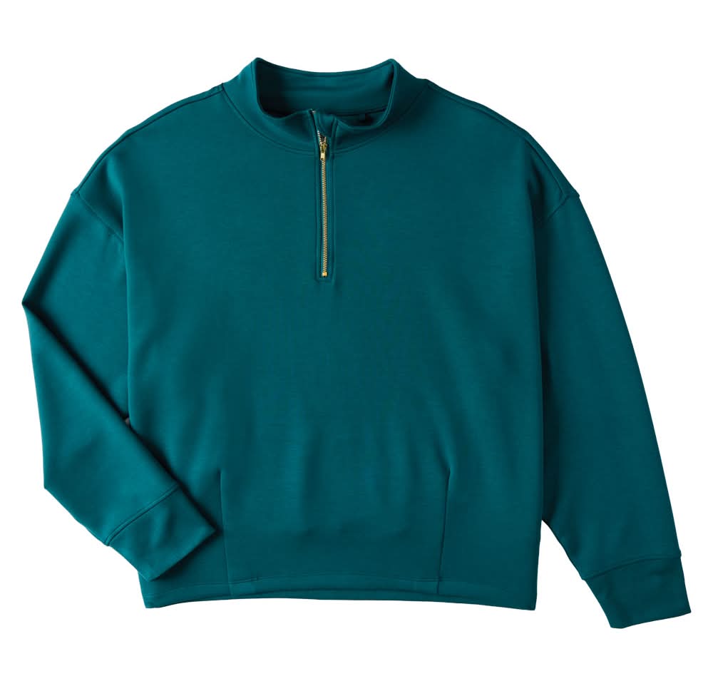 Crane Premium Active Pullover, Ladies, Teal, L