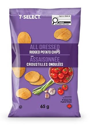 7-Select All Dressed Ridged 65g