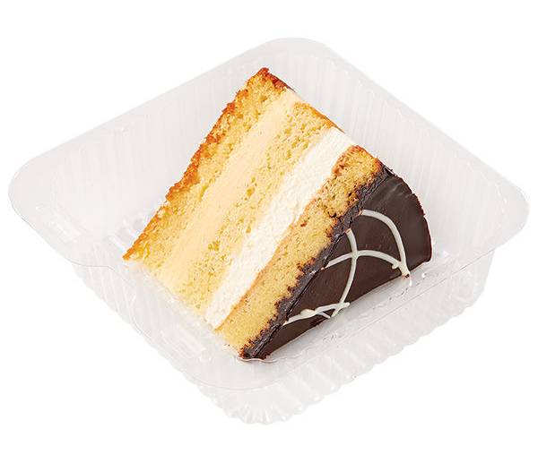 Wegmans Boston Cream Cake Slice