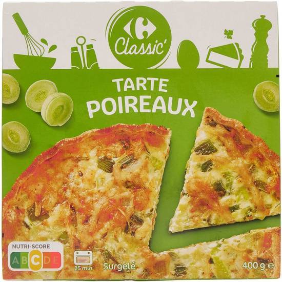 Carrefour Classic' - Tarte aux poireaux