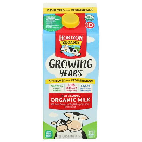 Horizon Organic Growing Years Whole Milk