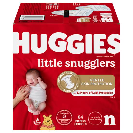 Huggies Little Snugglers Diapers (84 ct)