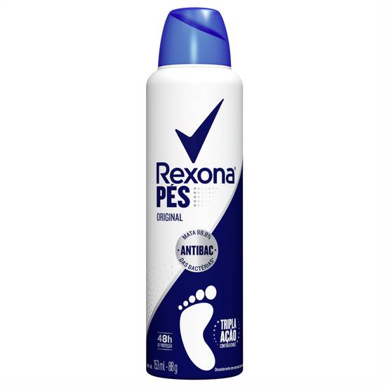 Rexona desodorante aerosol para os pés efficient (153ml)