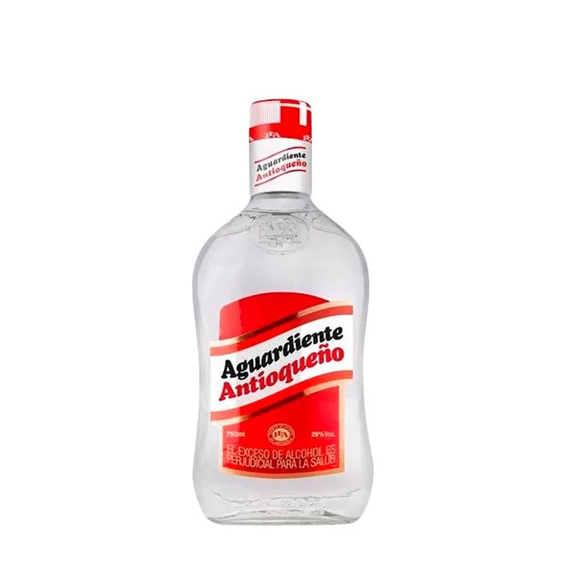 Aguardiente Antioqueño Rojo - 750Ml