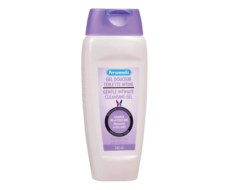 Personnelle gel douceur toilette intime (240 ml, parfum léger et frais) - gentle intimate cleansing gel (240 ml)