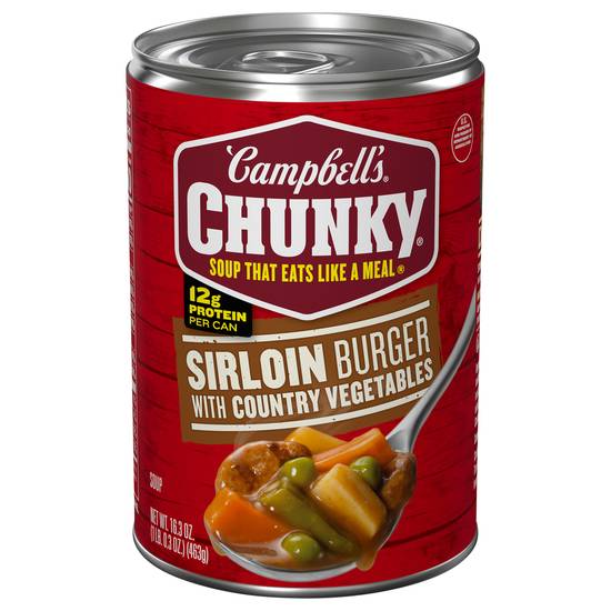 Campbell's Chunky Sirloin Burger With Vegetables Soup