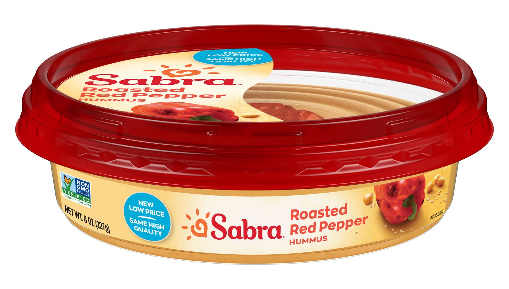 Sabra Hummus Roasted Red Pepper (8 oz)