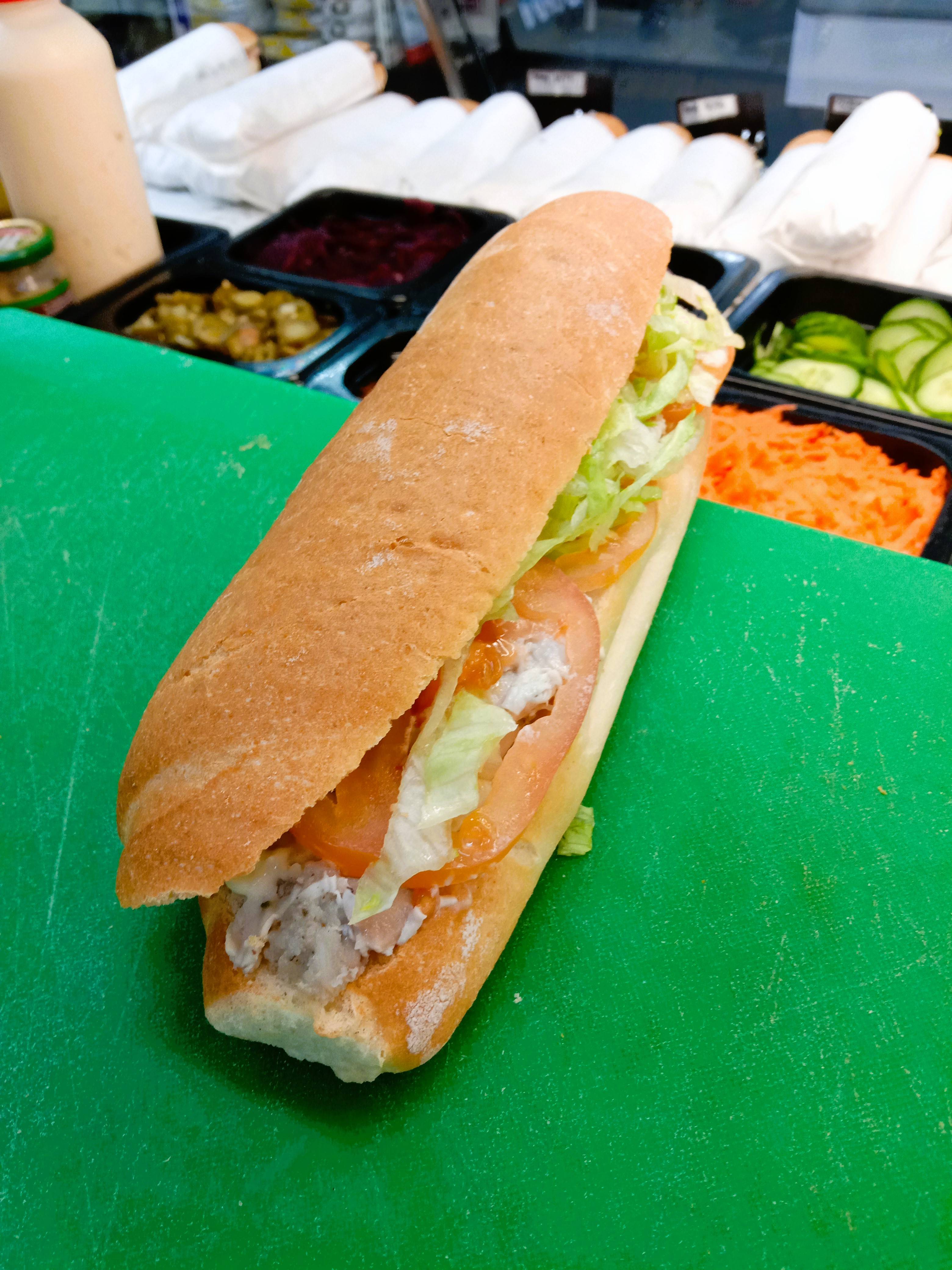 Chicken & Salad Roll (Each)