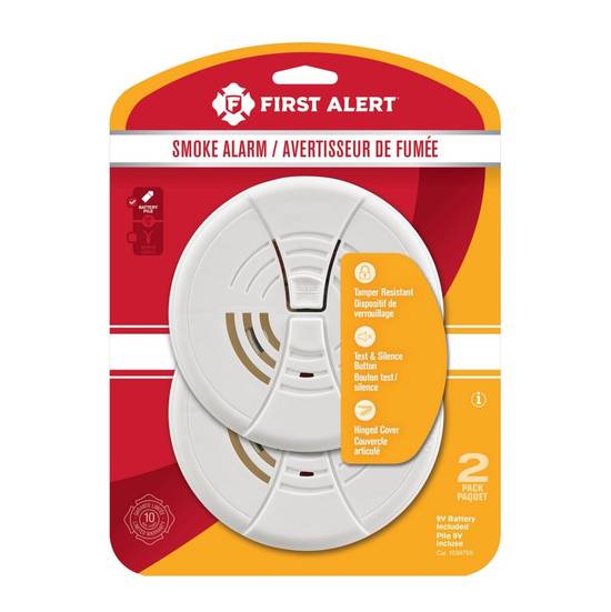First Alert Smoke Alarm (1 pair)
