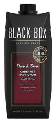 Black Box Deep and Dark Cabernet Sauvignon Red Wine (500 ml)