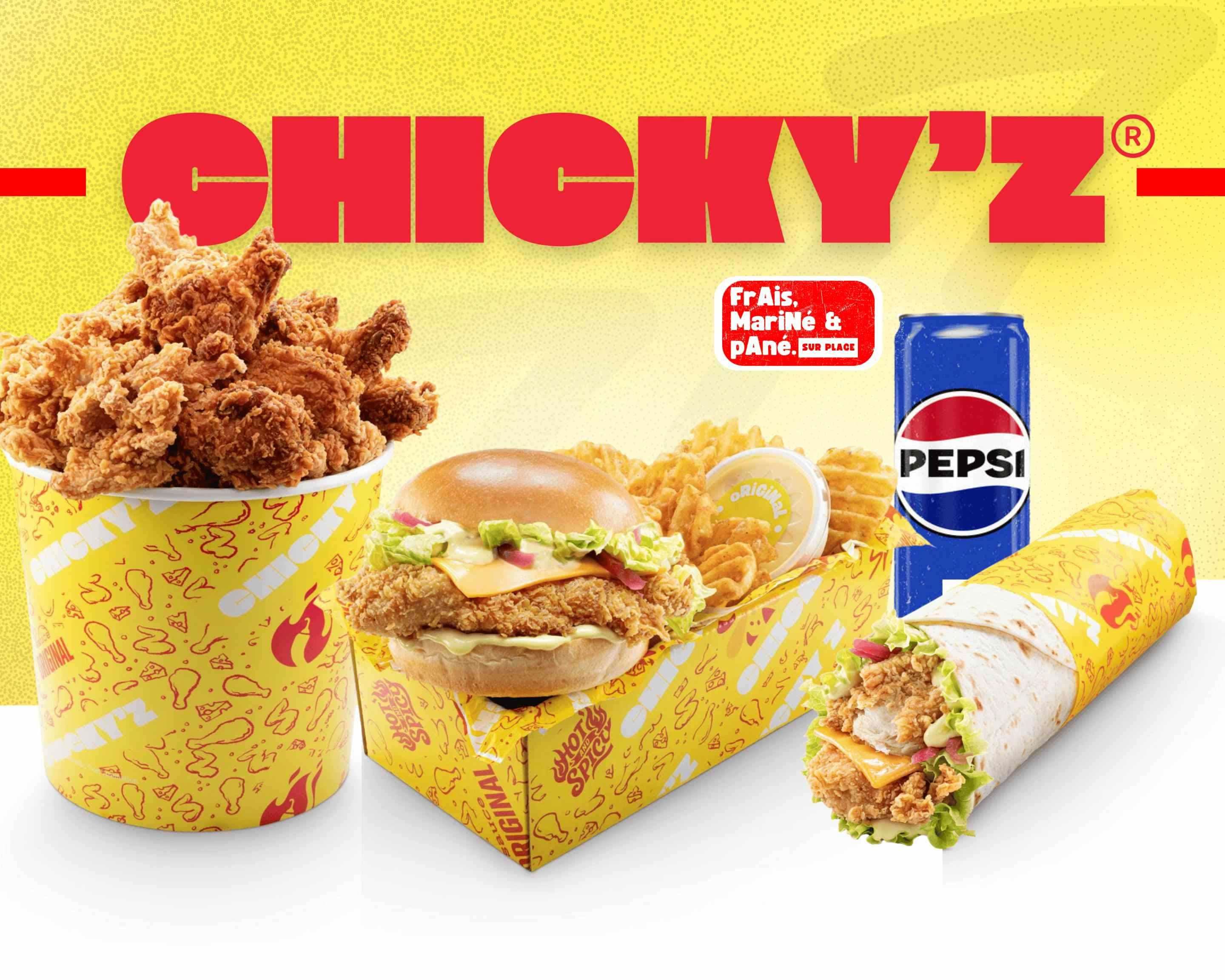 CHICKY’Z - Poissy menu, offres et prix - Livraison à Poissy - Uber Eats
