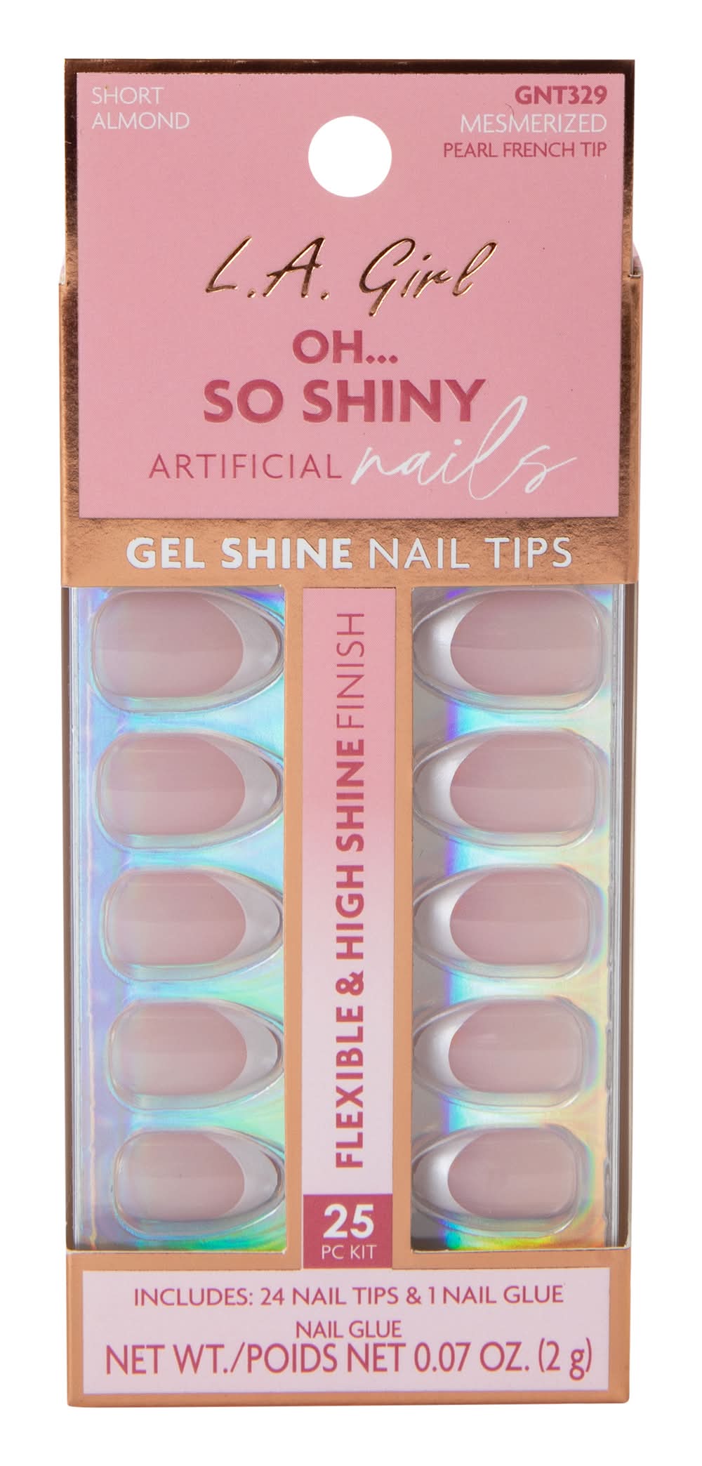 Oh... So Shiny Artificial Nails Mesmerized Kit 25-Pcs