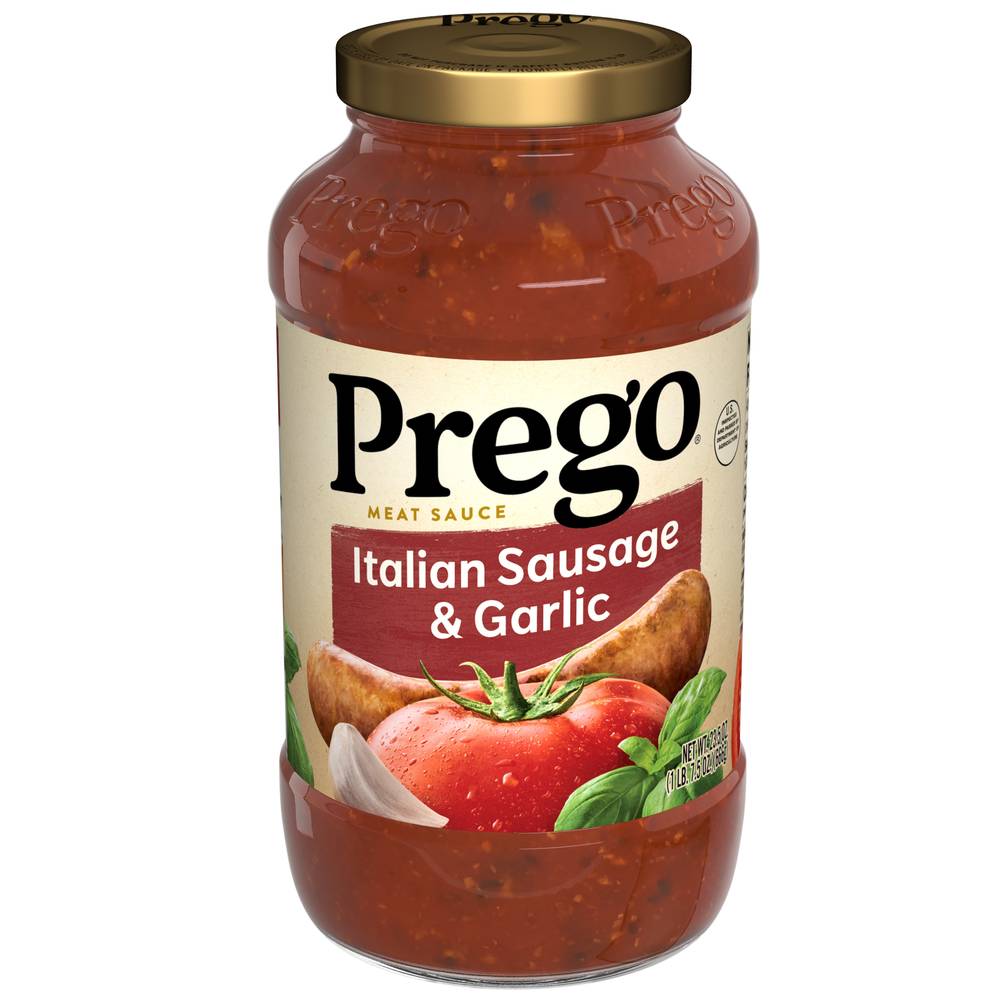 Prego Meat Sauce (italian sausage & garlic)