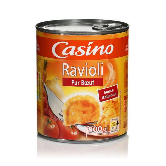 Casino Ravioli pur bœuf 800 g