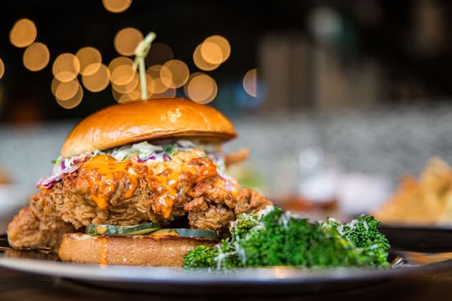 Spicy Fried Chicken Sandwich