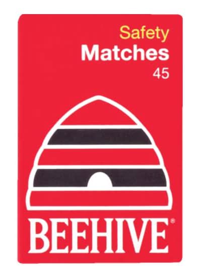 Beehive Safety Matches 45pk