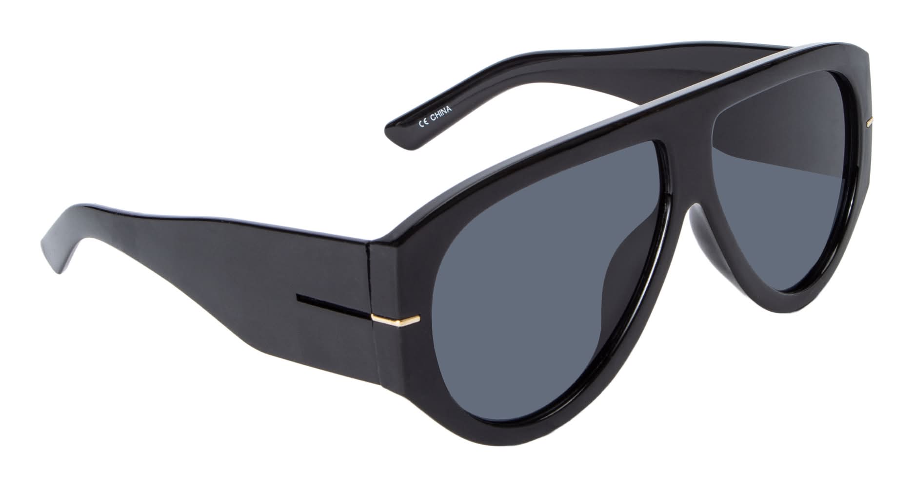 Young Mens Goggle UV Protection Aviators Black