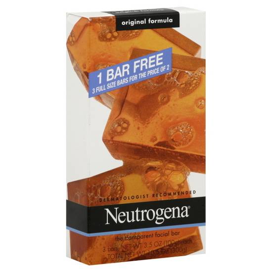 Neutrogena Original Formula Transparent Facial Bar