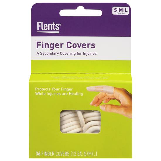 Flents Small Medium & Large Economy pack Finger Covers (36 ct)