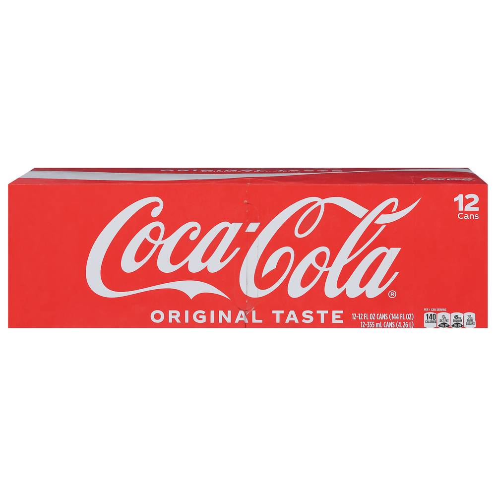 Coca-Cola Fridge pack Soda (12 pack, 12 fl oz) (original taste cola)