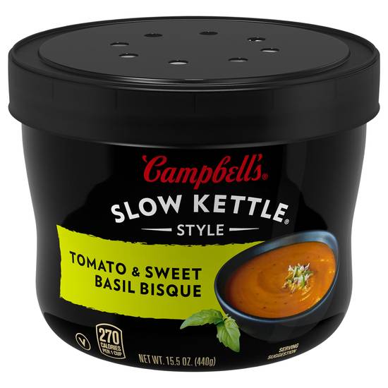 Campbell's Slow Kettle Tomato & Sweet Basil Bisque