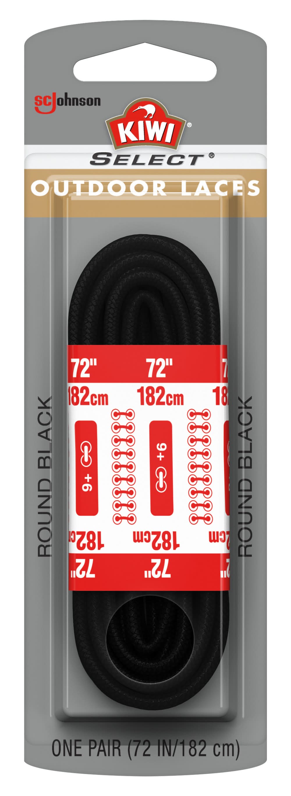 KIWI Select Outdoor Round, 72 IN/182 cm, Black