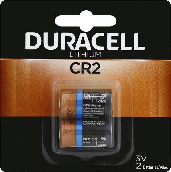 Duracell Lithium Batteries Cr2
