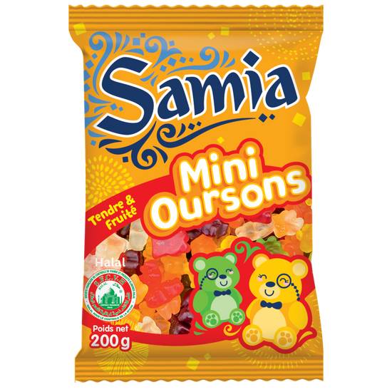Samia - Bonbons halal oursons