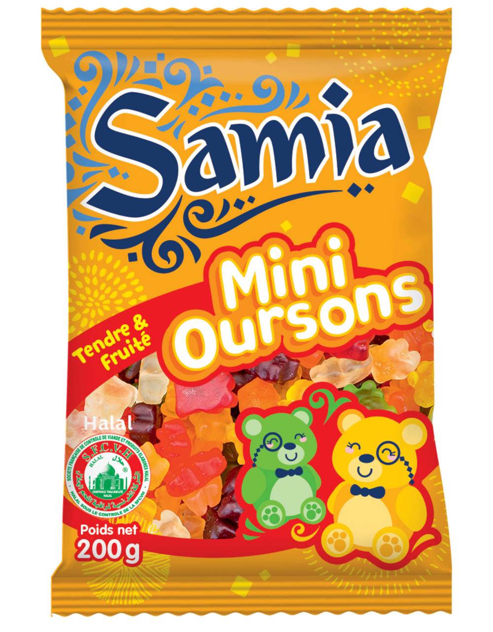 Samia - Bonbons halal oursons