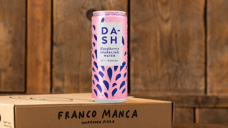 DASH Raspberry Can 330ml