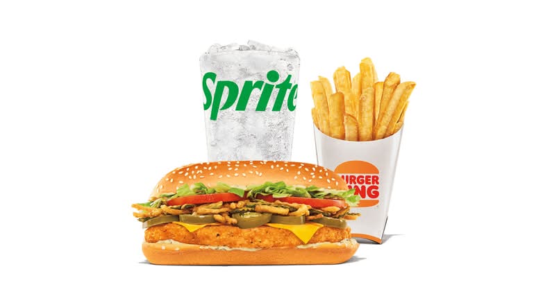 Loaded Jalapeño Original Chicken Sandwich Meal