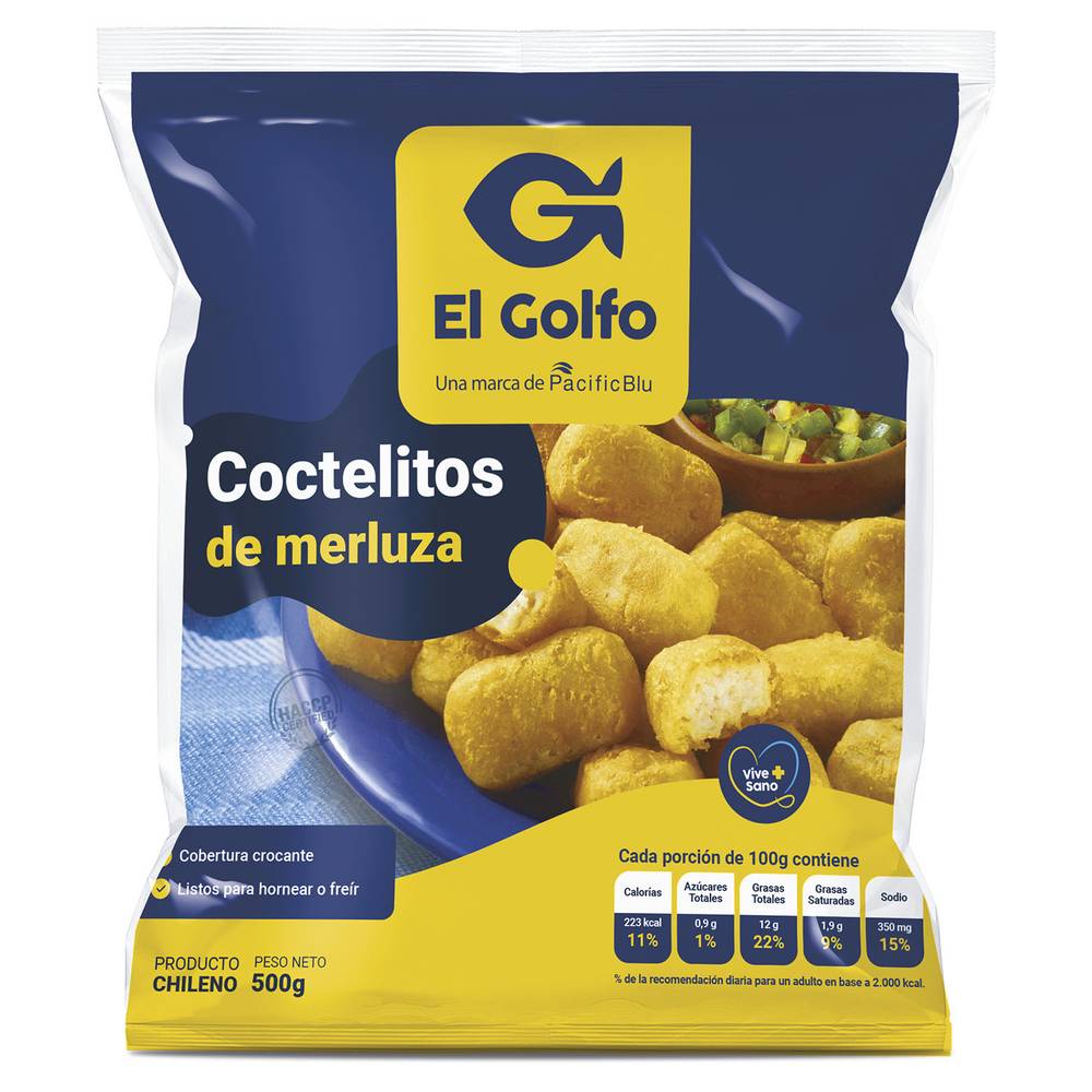 El golfo coctelitos de merluza (bolsa 500 g)