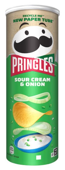 Pringles Sour Cream & Onion, Chips (165g)