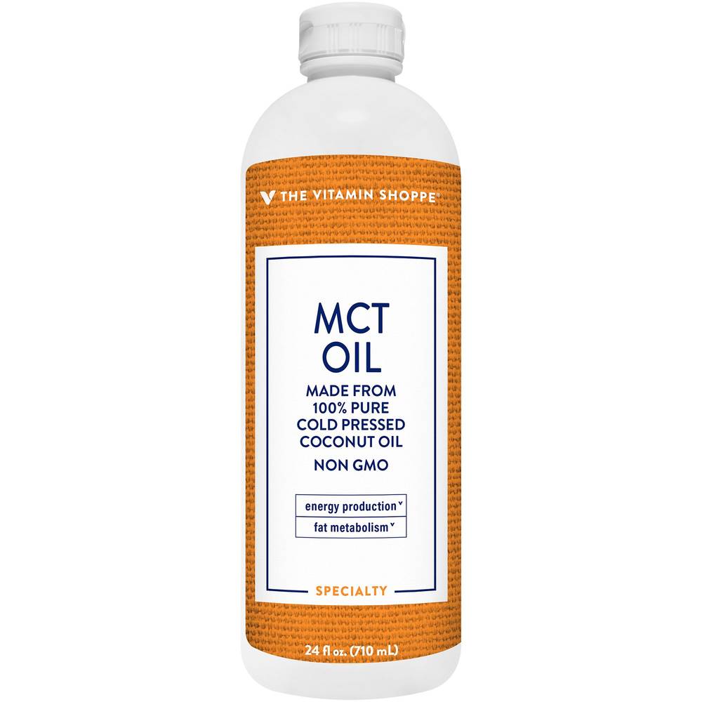 100% Pure Non-Gmo Mct Oil - Fat Metabolism (24 Fl. Oz.)